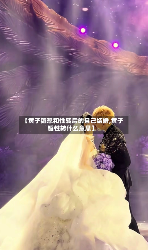 【黄子韬想和性转后的自己结婚,黄子韬性转什么意思】-第2张图片