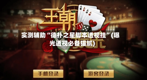 实测辅助“德扑之星脚本透视挂”(曝光透视必备猫腻)