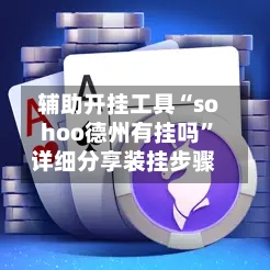 辅助开挂工具“sohoo德州有挂吗	”详细分享装挂步骤-第2张图片