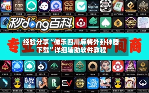 经验分享“微乐四川麻将外卦神器下载”详细辅助软件教程-第3张图片