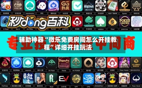 辅助神器“微乐免费房间怎么开挂教程”详细开挂玩法-第2张图片