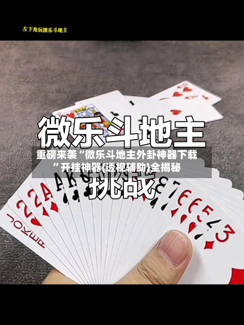 重磅来袭“微乐斗地主外卦神器下载”开挂神器{透视辅助}全揭秘-第2张图片