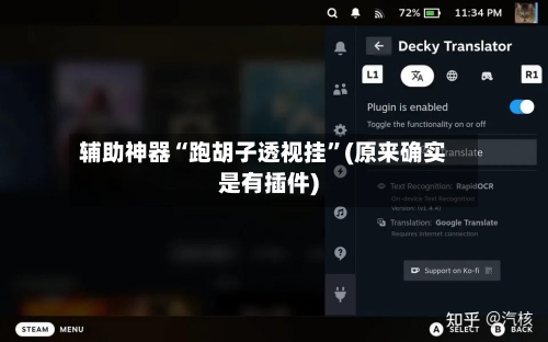 辅助神器“跑胡子透视挂”(原来确实是有插件)