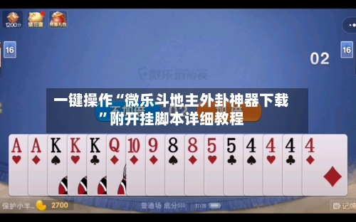 一键操作“微乐斗地主外卦神器下载”附开挂脚本详细教程-第2张图片