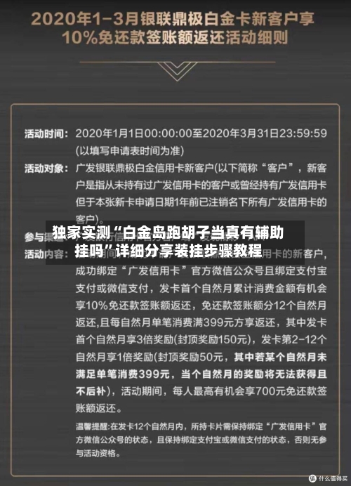 独家实测“白金岛跑胡子当真有辅助挂吗”详细分享装挂步骤教程-第2张图片