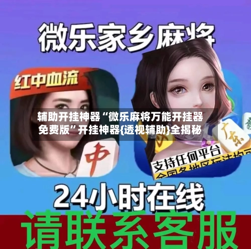 辅助开挂神器“微乐麻将万能开挂器免费版	”开挂神器{透视辅助}全揭秘-第2张图片