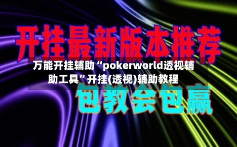 万能开挂辅助“pokerworld透视辅助工具”开挂(透视)辅助教程-第3张图片