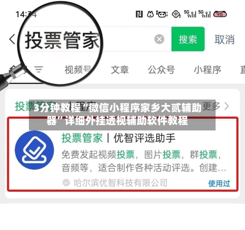 3分钟教程“微信小程序家乡大贰辅助器	”详细外挂透视辅助软件教程-第2张图片