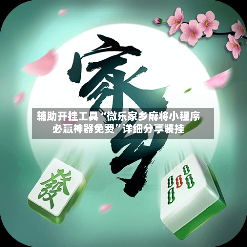 辅助开挂工具“微乐家乡麻将小程序必赢神器免费”详细分享装挂-第2张图片