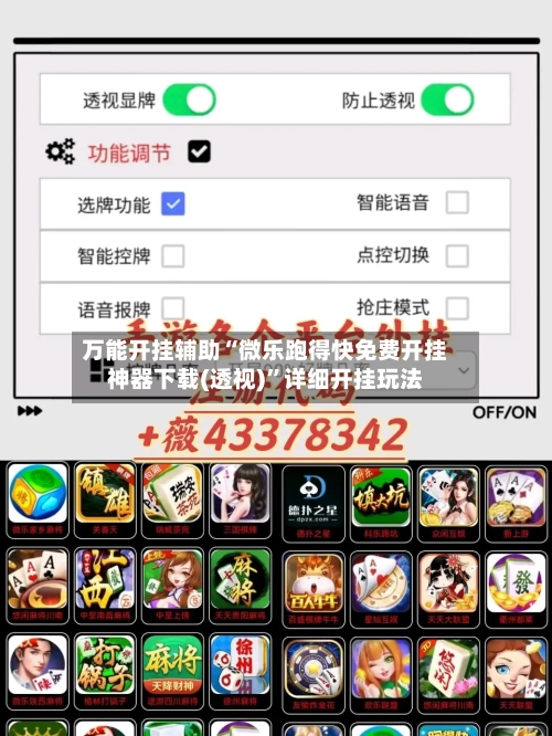 万能开挂辅助“微乐跑得快免费开挂神器下载(透视)”详细开挂玩法-第3张图片