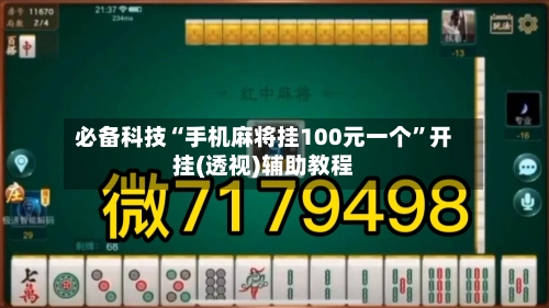 必备科技“手机麻将挂100元一个”开挂(透视)辅助教程-第2张图片