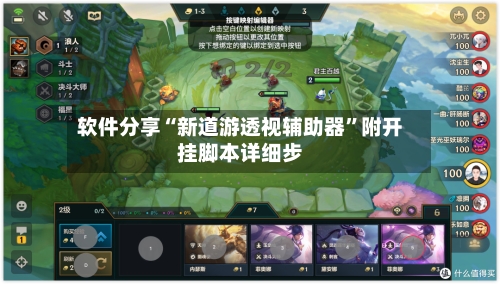 软件分享“新道游透视辅助器	”附开挂脚本详细步-第2张图片