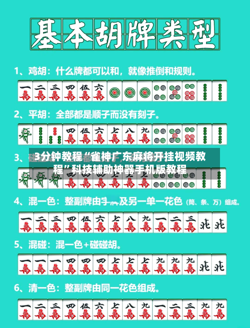 3分钟教程“雀神广东麻将开挂视频教程”科技辅助神器手机版教程-第3张图片