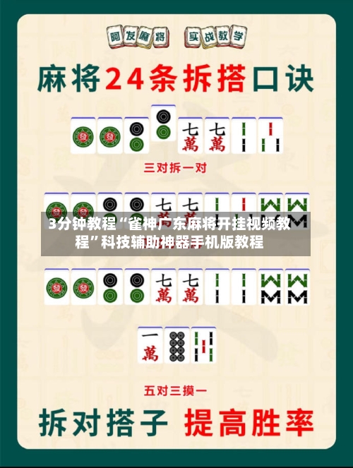 3分钟教程“雀神广东麻将开挂视频教程	”科技辅助神器手机版教程-第2张图片
