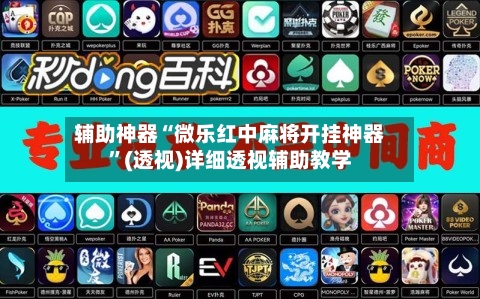 辅助神器“微乐红中麻将开挂神器”(透视)详细透视辅助教学-第3张图片