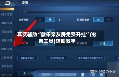 真实辅助“微乐亲友房免费开挂”(必备工具)辅助教学-第2张图片
