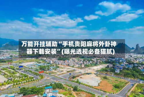 万能开挂辅助“手机贵阳麻将外卦神器下载安装”(曝光透视必备猫腻)-第3张图片