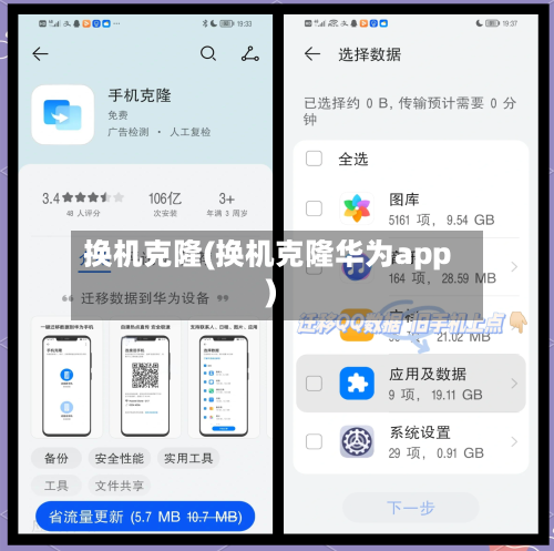 换机克隆(换机克隆华为app)-第2张图片