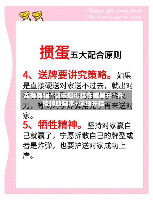 实操教程“微乐掼蛋挂在哪里开	”开挂辅助脚本+详细开挂-第2张图片