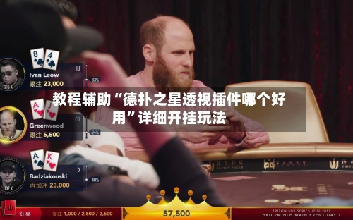 教程辅助“德扑之星透视插件哪个好用	”详细开挂玩法-第2张图片