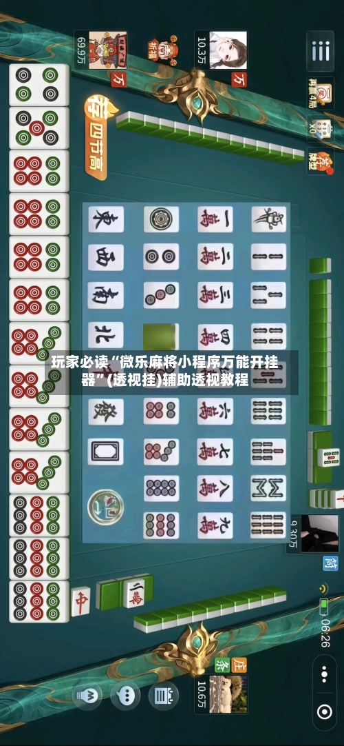 玩家必读“微乐麻将小程序万能开挂器”(透视挂)辅助透视教程-第2张图片