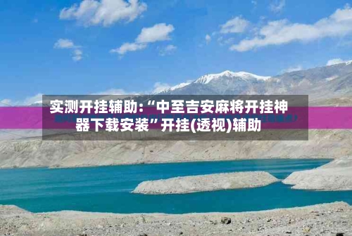 实测开挂辅助:“中至吉安麻将开挂神器下载安装”开挂(透视)辅助-第2张图片