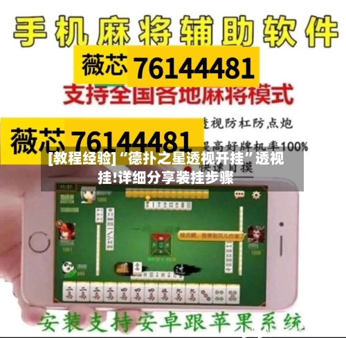 [教程经验]“德扑之星透视开挂”透视挂!详细分享装挂步骤-第2张图片