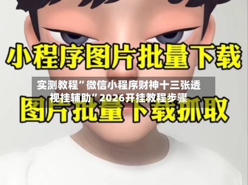实测教程”微信小程序财神十三张透视挂辅助”2026开挂教程步骤