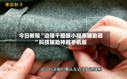 今日教程“边锋干瞪眼小程序辅助器”科技辅助神器手机版-第3张图片