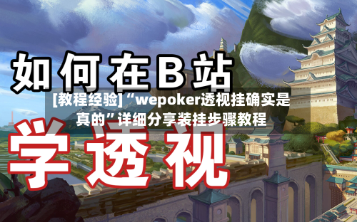 [教程经验]“wepoker透视挂确实是真的	”详细分享装挂步骤教程-第2张图片