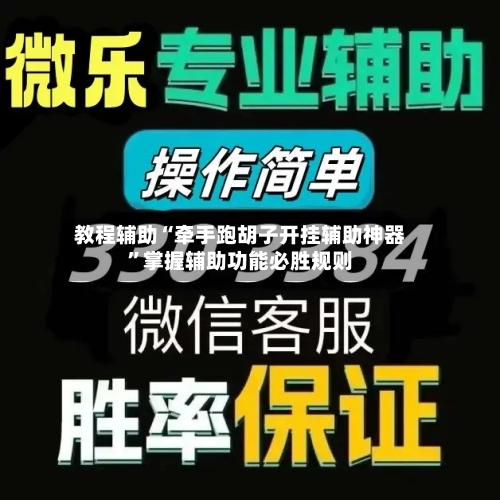 教程辅助“牵手跑胡子开挂辅助神器”掌握辅助功能必胜规则-第2张图片