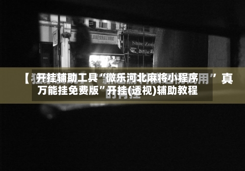 开挂辅助工具“微乐河北麻将小程序万能挂免费版	”开挂(透视)辅助教程-第2张图片