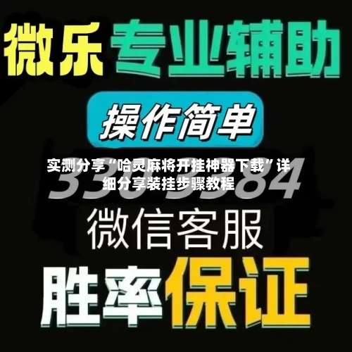 实测分享“哈灵麻将开挂神器下载”详细分享装挂步骤教程-第3张图片
