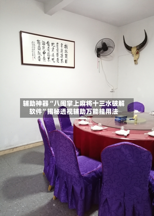 辅助神器“八闽掌上麻将十三水破解软件”揭秘透视辅助万能挂用法-第3张图片