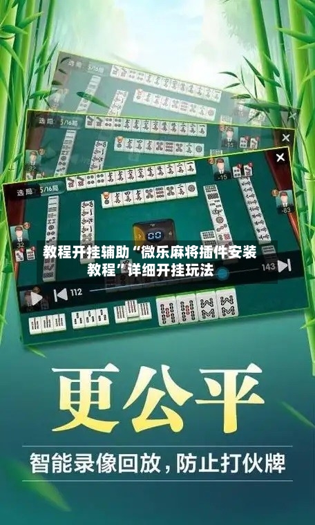 教程开挂辅助“微乐麻将插件安装教程	”详细开挂玩法-第2张图片