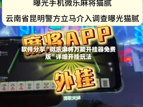 软件分享“微乐麻将万能开挂器免费版”详细开挂玩法-第2张图片