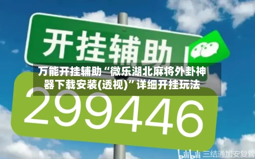 万能开挂辅助“微乐湖北麻将外卦神器下载安装(透视)”详细开挂玩法-第3张图片