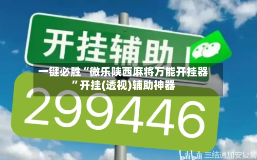 一键必胜“微乐陕西麻将万能开挂器	”开挂(透视)辅助神器-第2张图片
