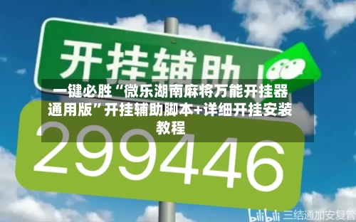 一键必胜“微乐湖南麻将万能开挂器通用版”开挂辅助脚本+详细开挂安装教程-第3张图片