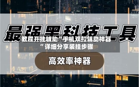 教程开挂辅助“手机双扣辅助神器”详细分享装挂步骤-第3张图片
