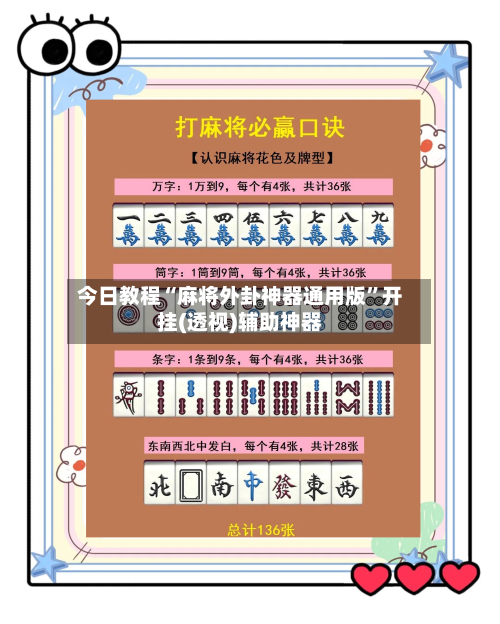 今日教程“麻将外卦神器通用版”开挂(透视)辅助神器-第3张图片
