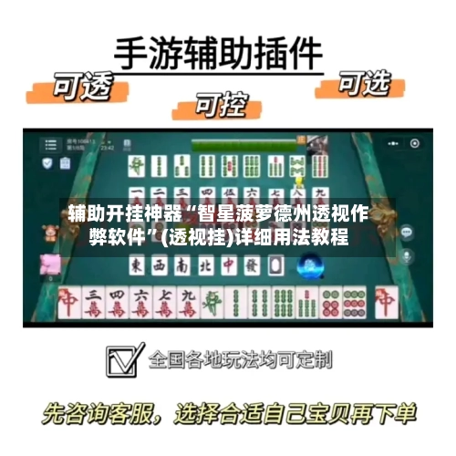 辅助开挂神器“智星菠萝德州透视作弊软件	”(透视挂)详细用法教程-第2张图片
