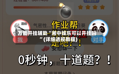 万能开挂辅助“湘中娱乐可以开挂吗”(详细透视教程)-第3张图片