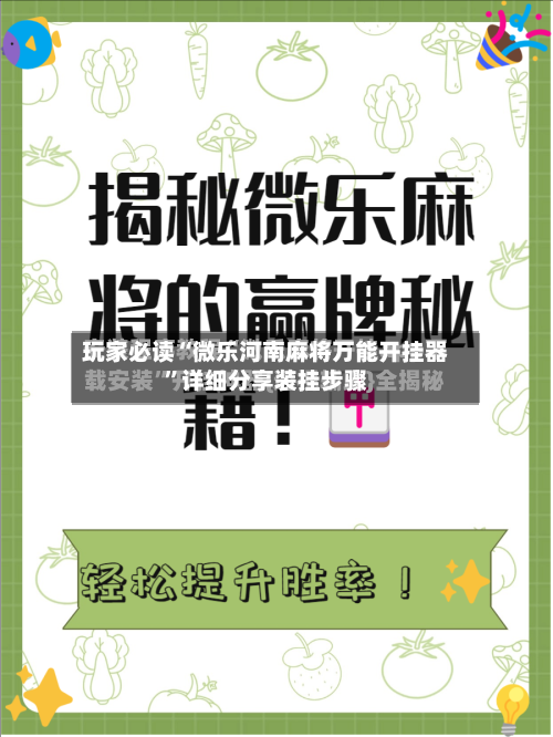 玩家必读“微乐河南麻将万能开挂器”详细分享装挂步骤-第2张图片