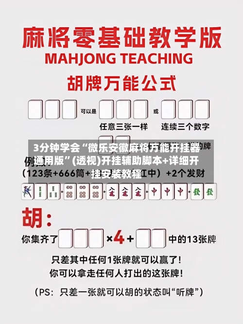 3分钟学会“微乐安徽麻将万能开挂器通用版	”(透视)开挂辅助脚本+详细开挂安装教程-第2张图片