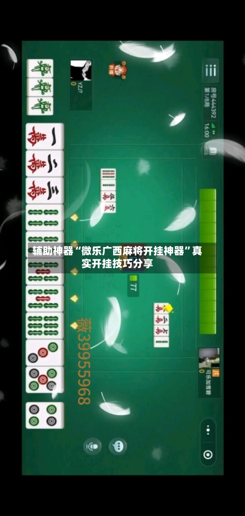 辅助神器“微乐广西麻将开挂神器”真实开挂技巧分享-第3张图片