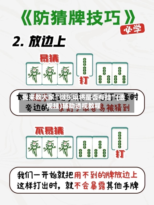 我来教大家“微乐麻将是否有挂”(透视挂)辅助透视教程-第2张图片