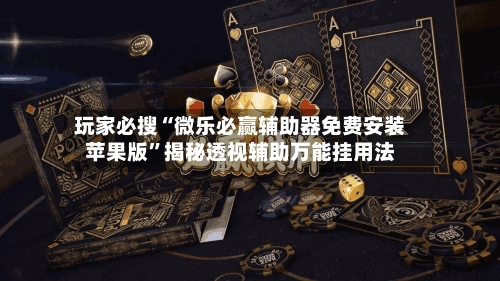 玩家必搜“微乐必赢辅助器免费安装苹果版”揭秘透视辅助万能挂用法-第3张图片