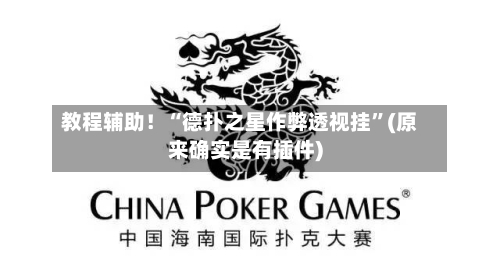 教程辅助！“德扑之星作弊透视挂	”(原来确实是有插件)-第2张图片
