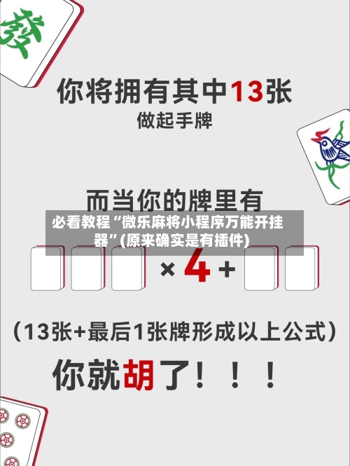 必看教程“微乐麻将小程序万能开挂器”(原来确实是有插件)